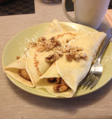 The Mouthful: Bananas Foster Crepes