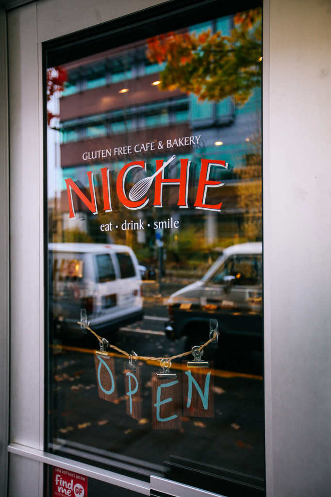 Niche is located on 12 Avenue, directly across from Seattle University.