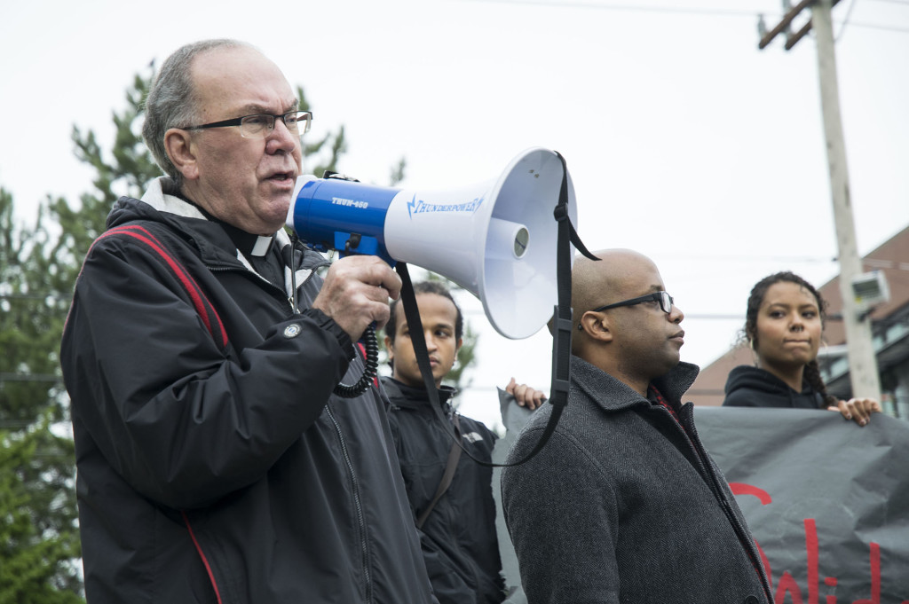University President Father Steven Sunborg spoke to the events at Missouri State and how Seattle U intends to position itself in terms of racial engagement