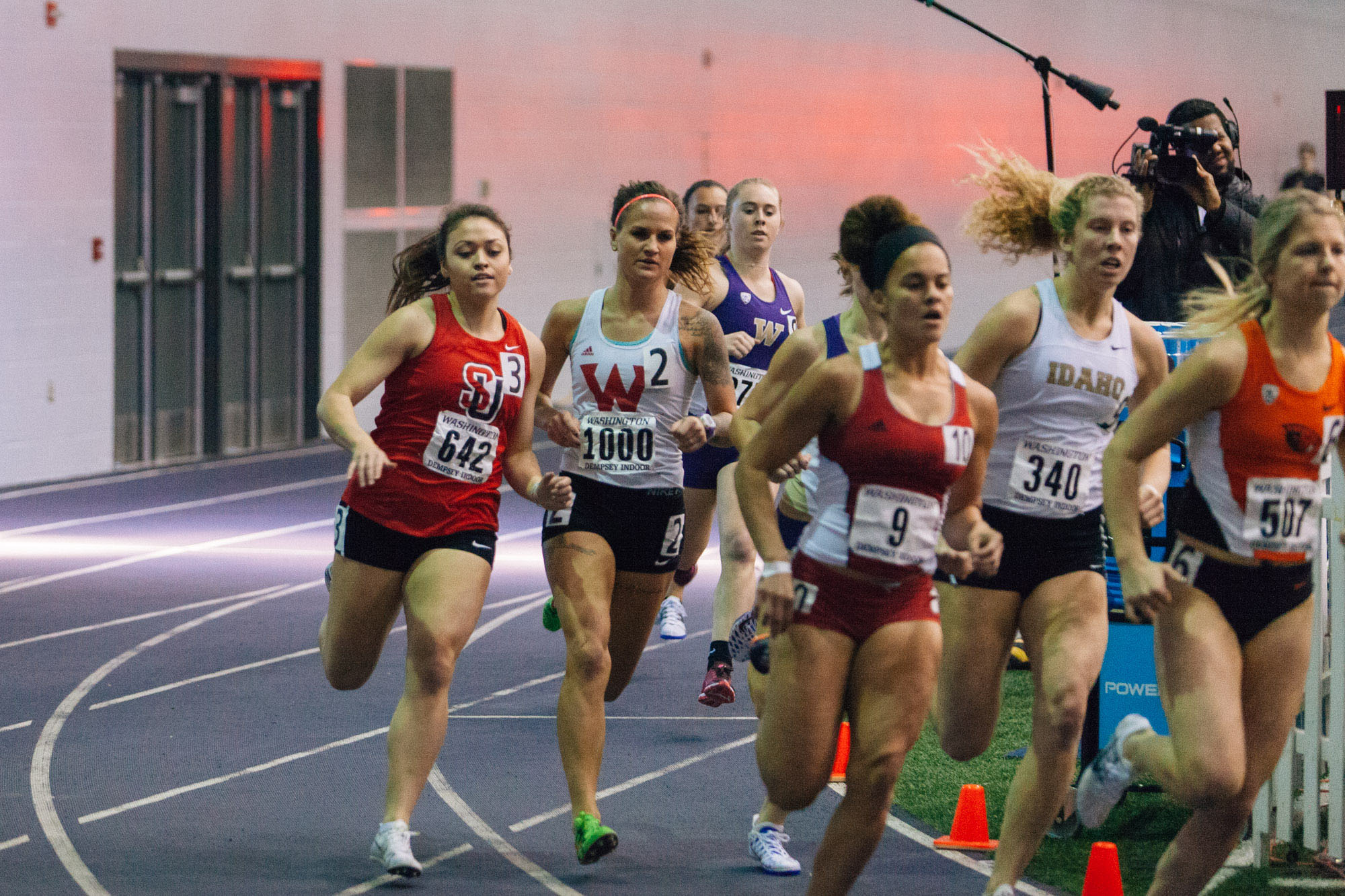 Track and Field Competes at UW Invitational