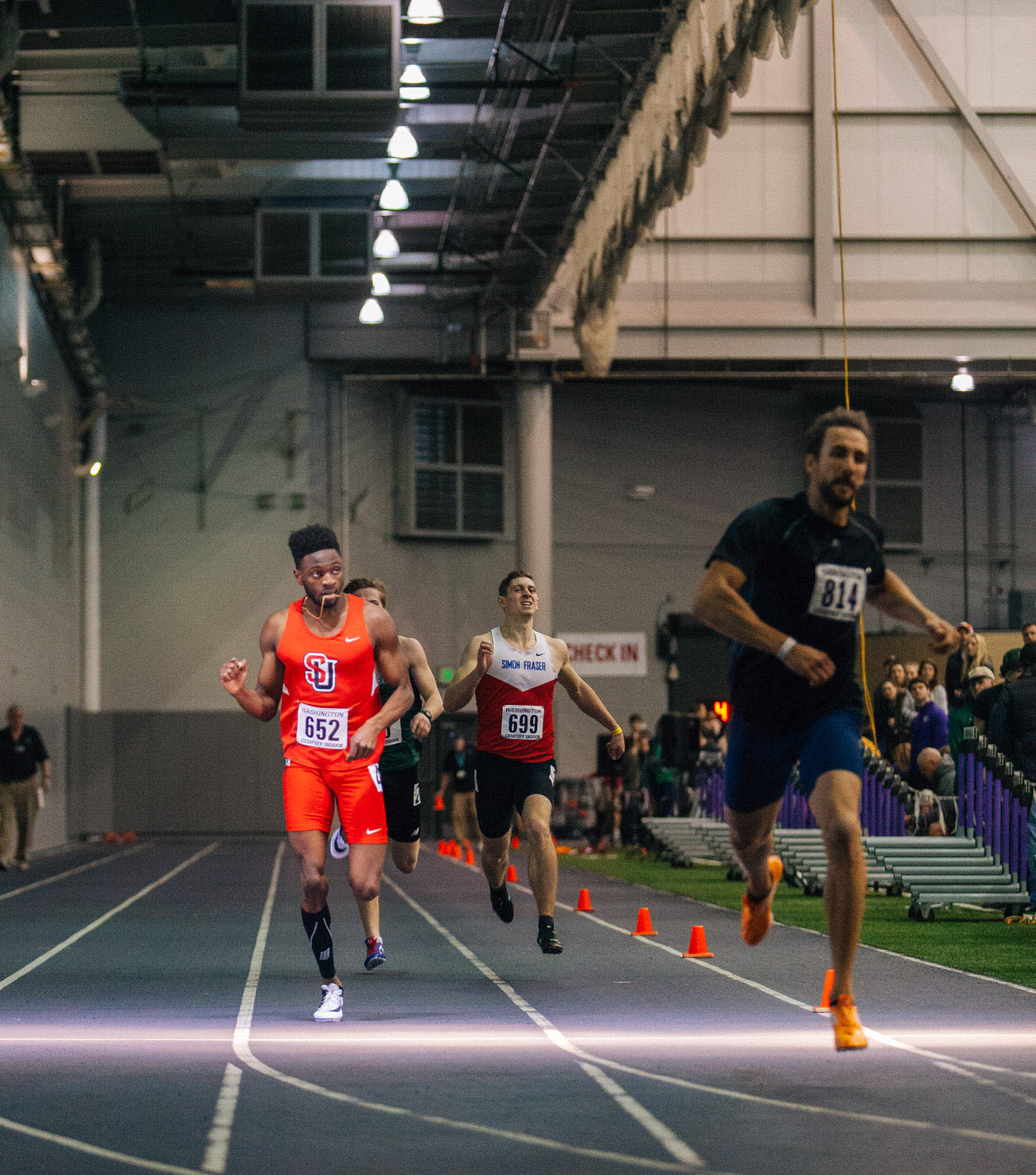 Track and Field Competes at UW Invitational