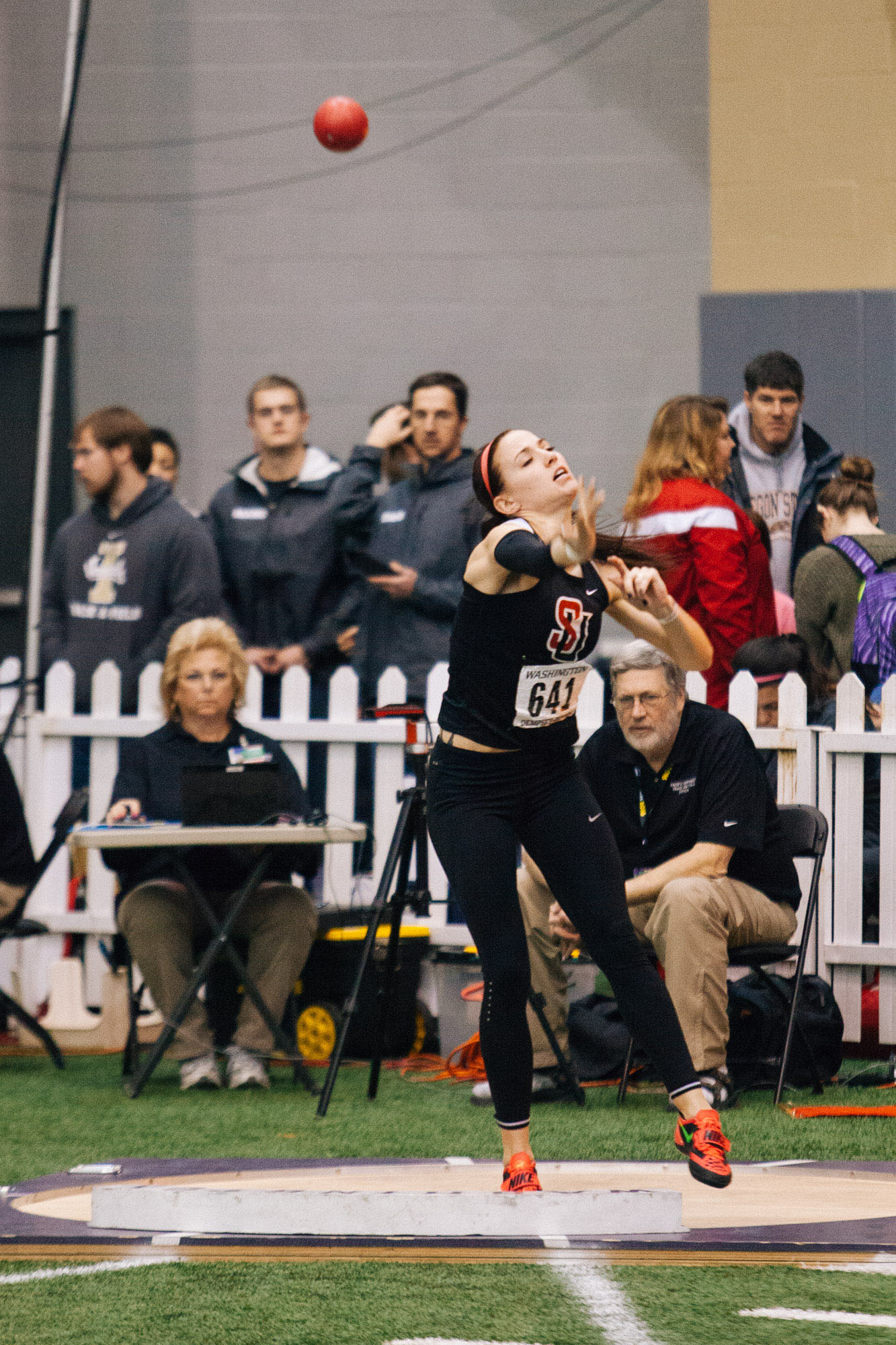 Track and Field Competes at UW Invitational