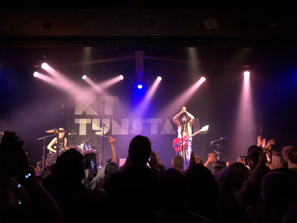 KT Tunstall performs at the Crocodile on October 17, 2018. 
