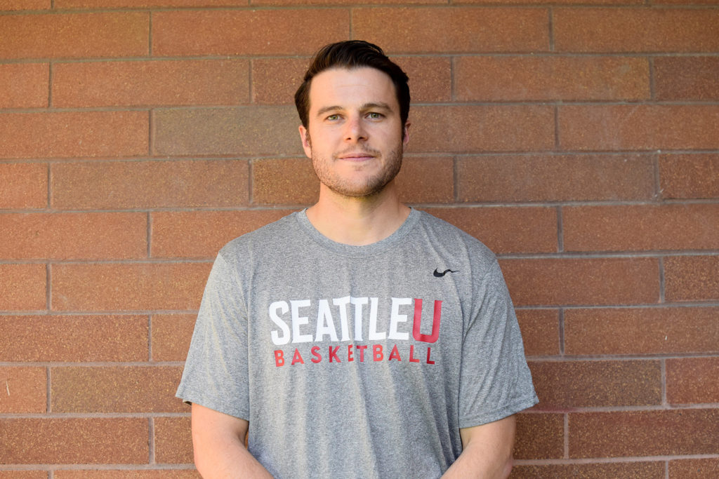 Alex Pribble, the newest associate head coach, joined the Seattle U basketball staff this spring. 