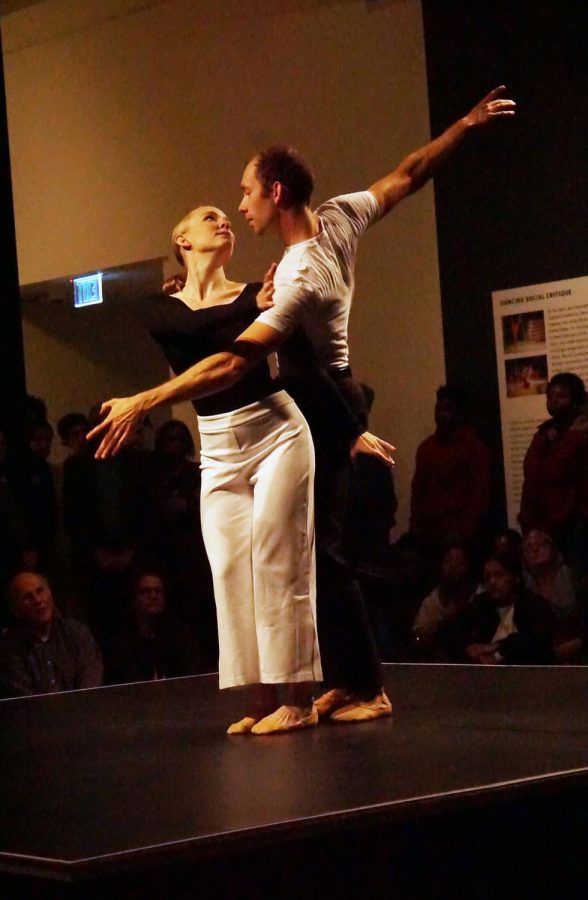 a duet performance of one of Byrd's choreographies