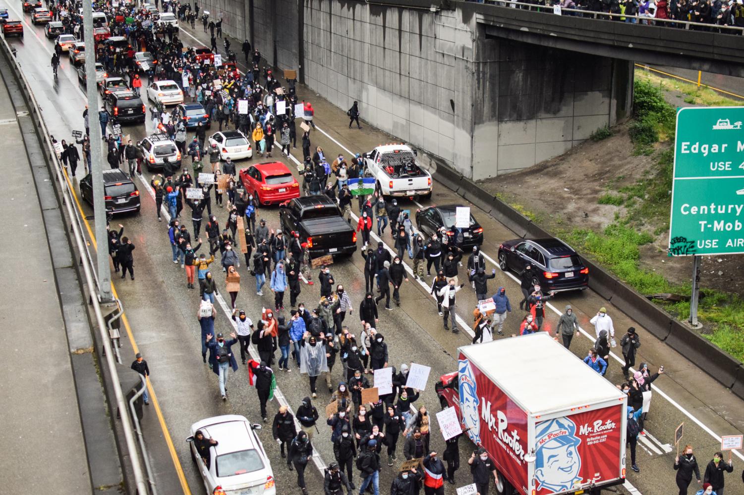 Seattle Defiant Walk of Resistance Against Injustice, May 30