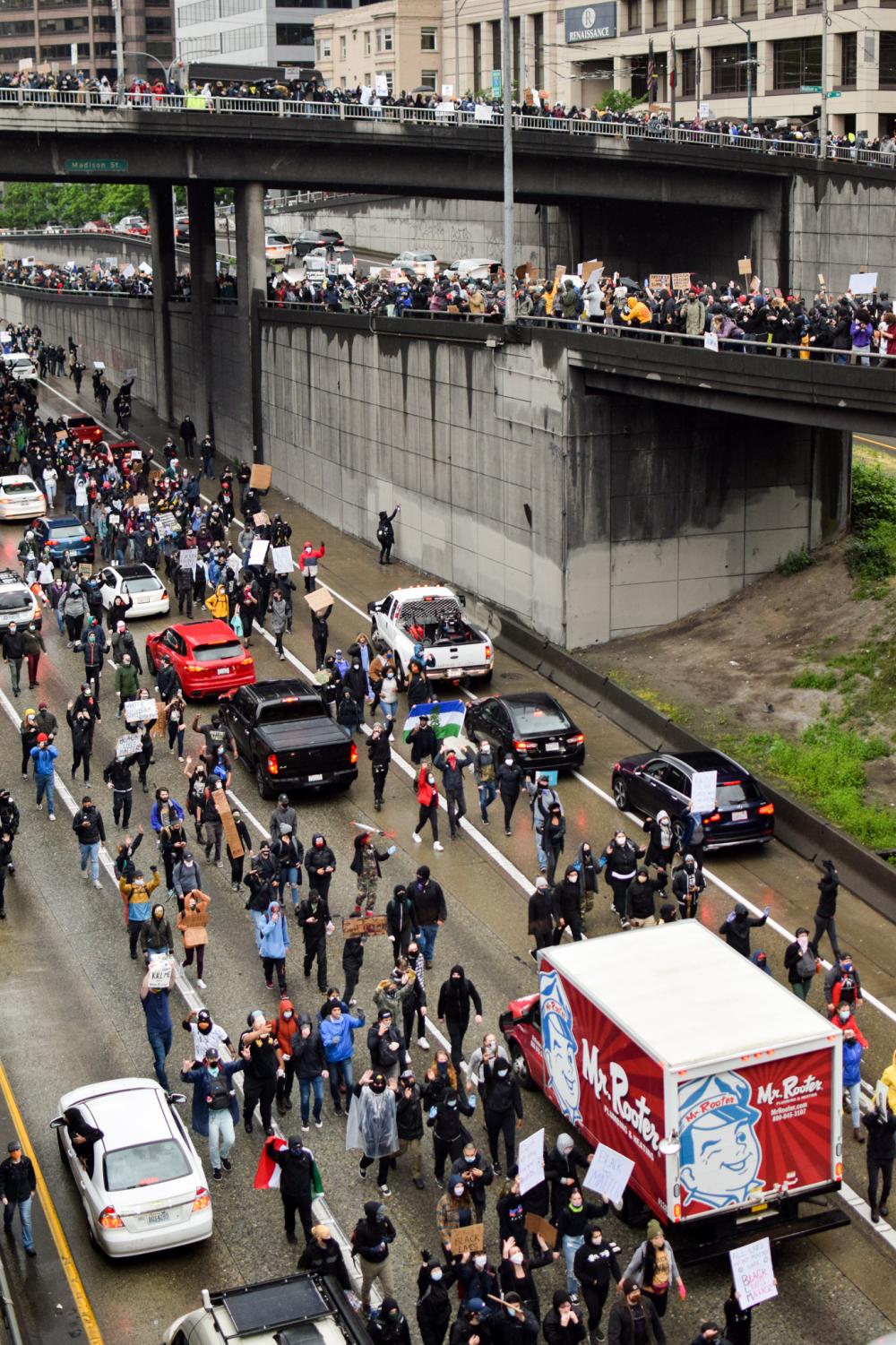 Seattle Defiant Walk of Resistance Against Injustice, May 30