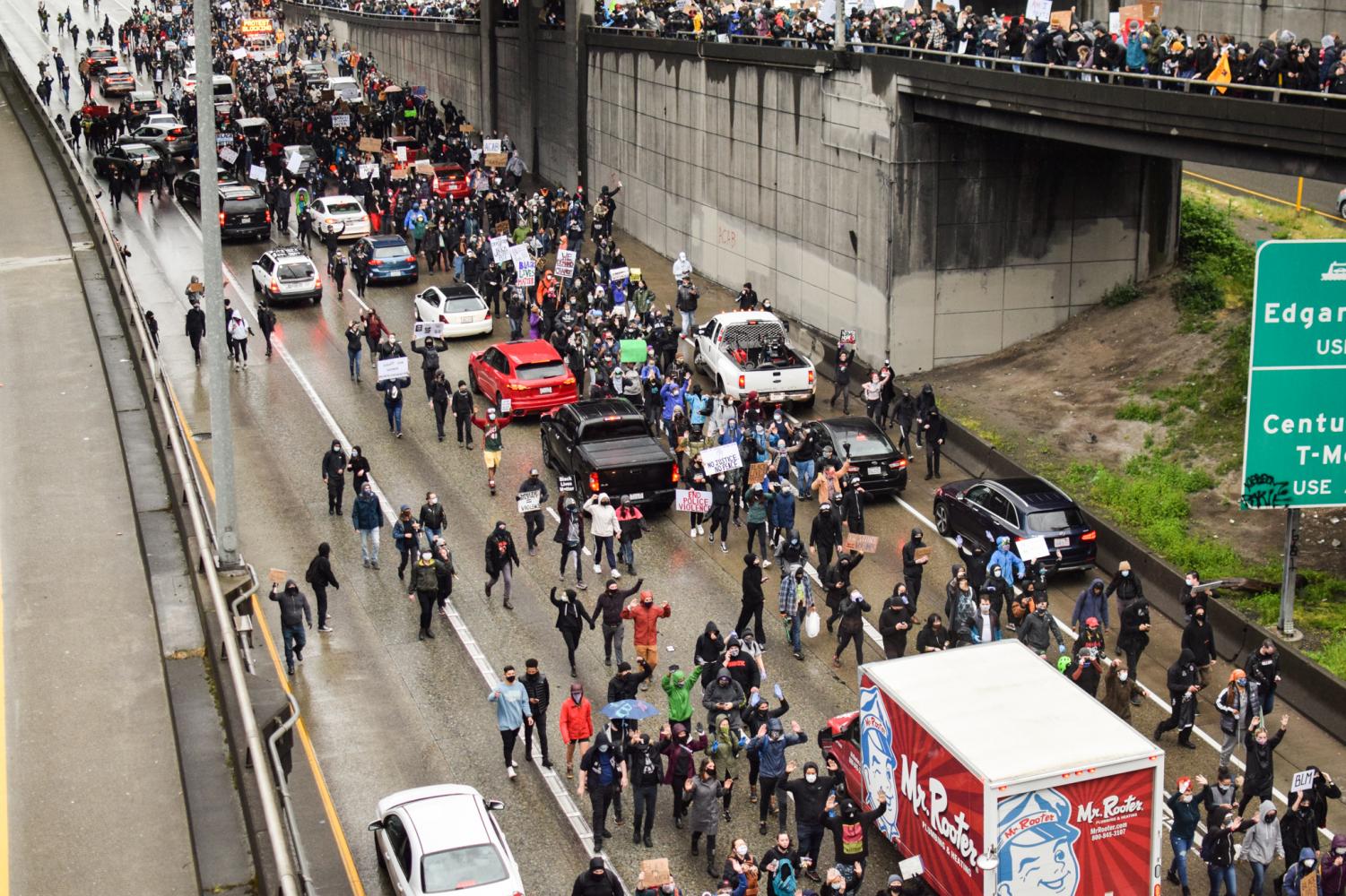 Seattle Defiant Walk of Resistance Against Injustice, May 30