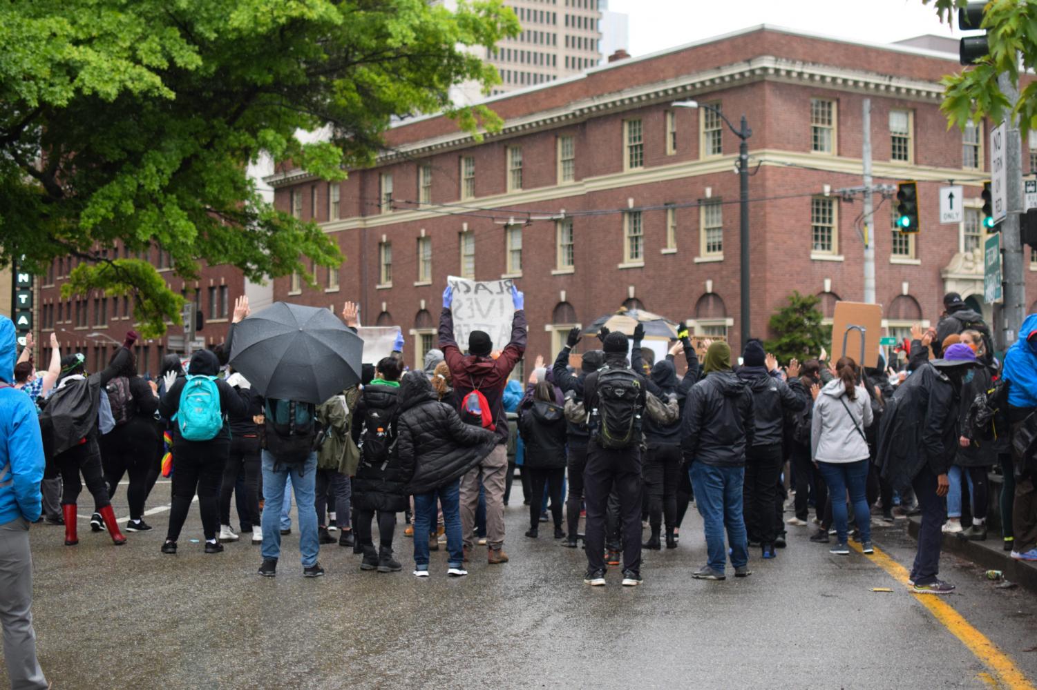 Seattle Defiant Walk of Resistance Against Injustice, May 30