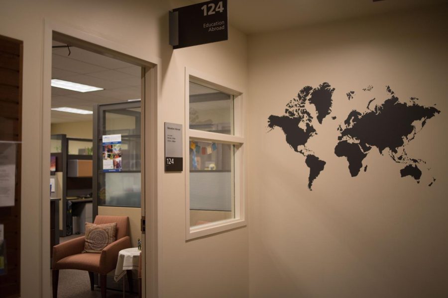 Office of Education Abroad and world map 