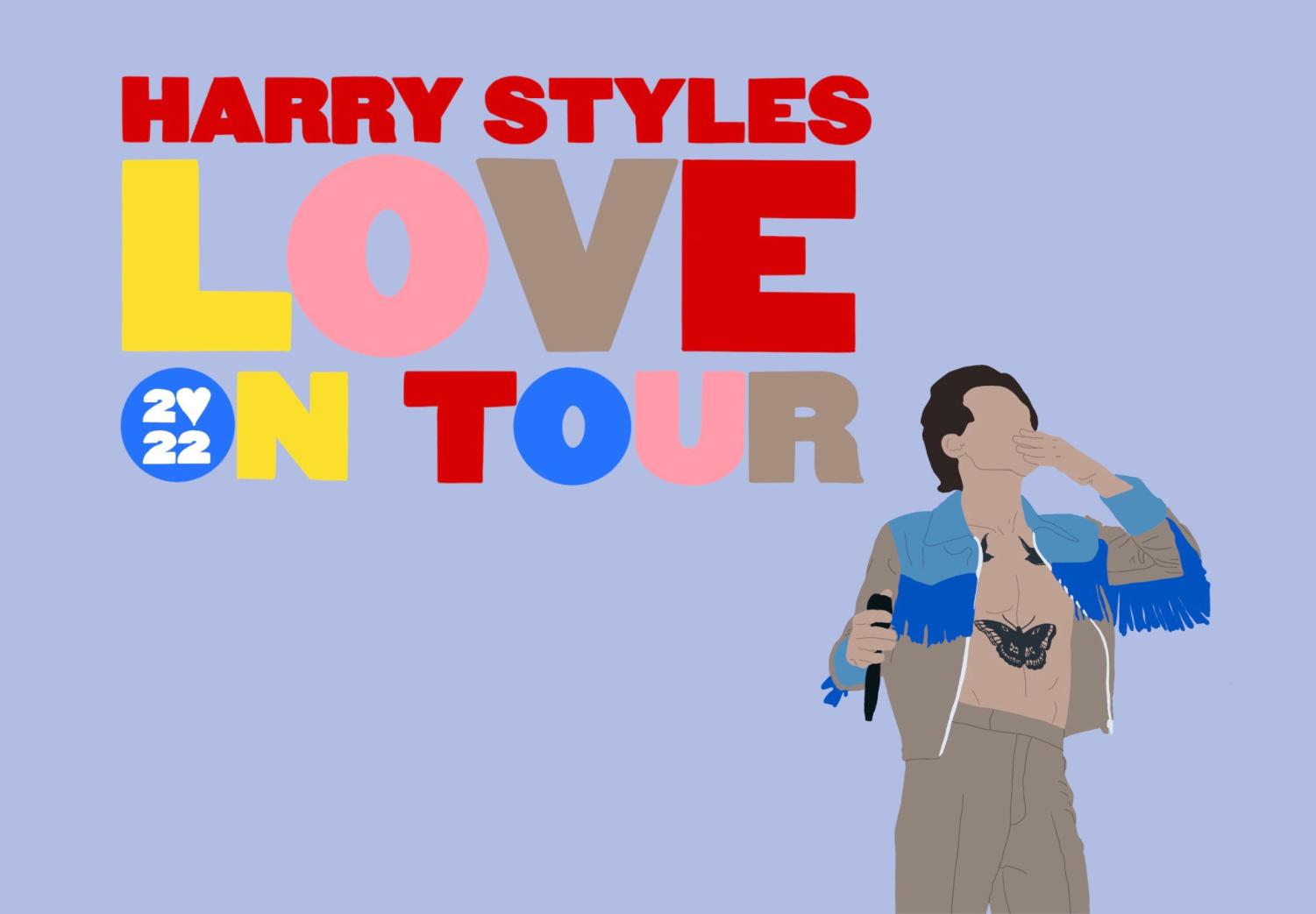 Harry Styles Love On Tour Track Jacket