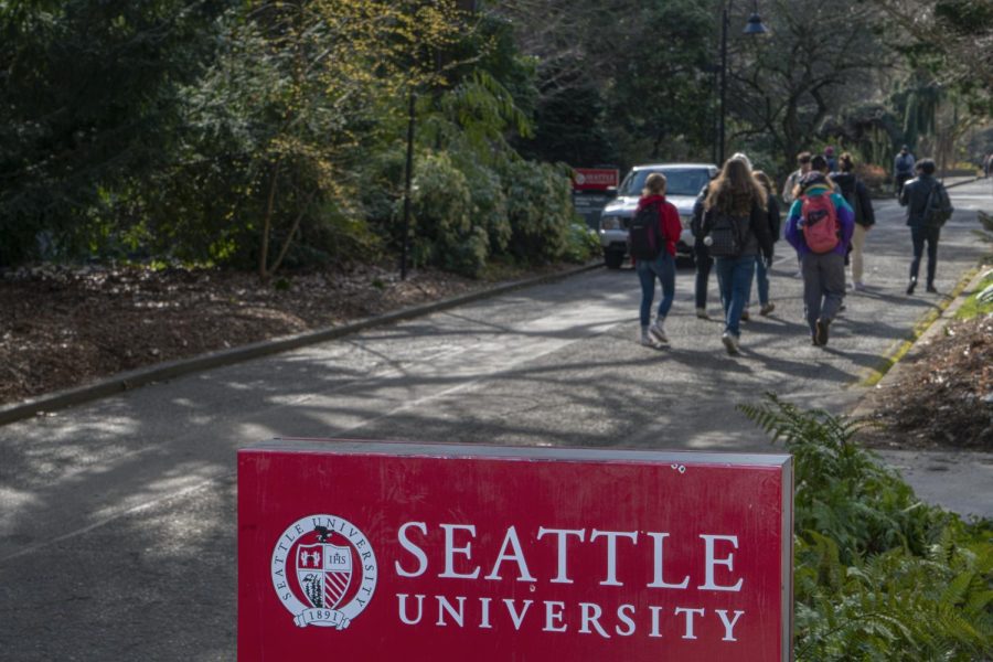 Seattle+University+sign.