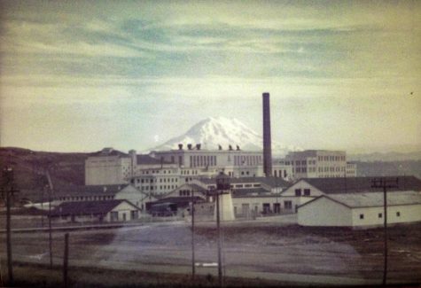 The McNeil Island Corrections Center, previously known as USP McNeil Island. Image courtesy of the McNeil Island Historical Society.